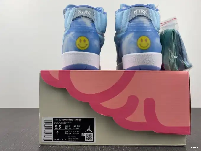Bmlin shoes J Balvin 2 Jordan DQ7691-419 Retro 0618